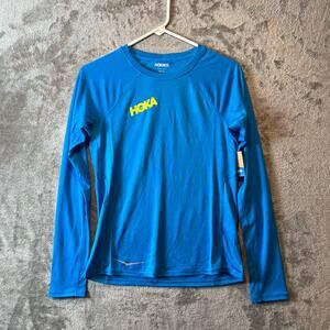 Hoka One Performance Blue Long Sleeve Women's Size XS New